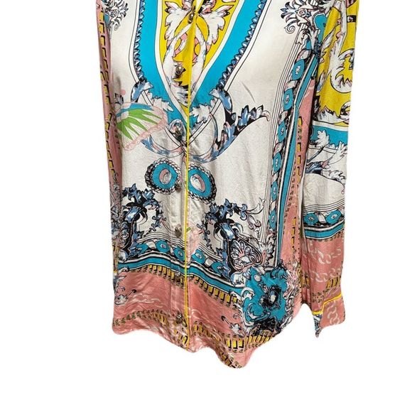 Hale Bob Multicolor Silk Blouse | Sz. S | EUC - Picture 5 of 13